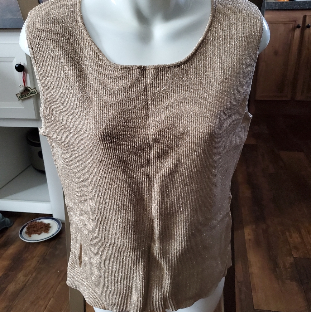 Beige Medium IOS Shimmer Tank